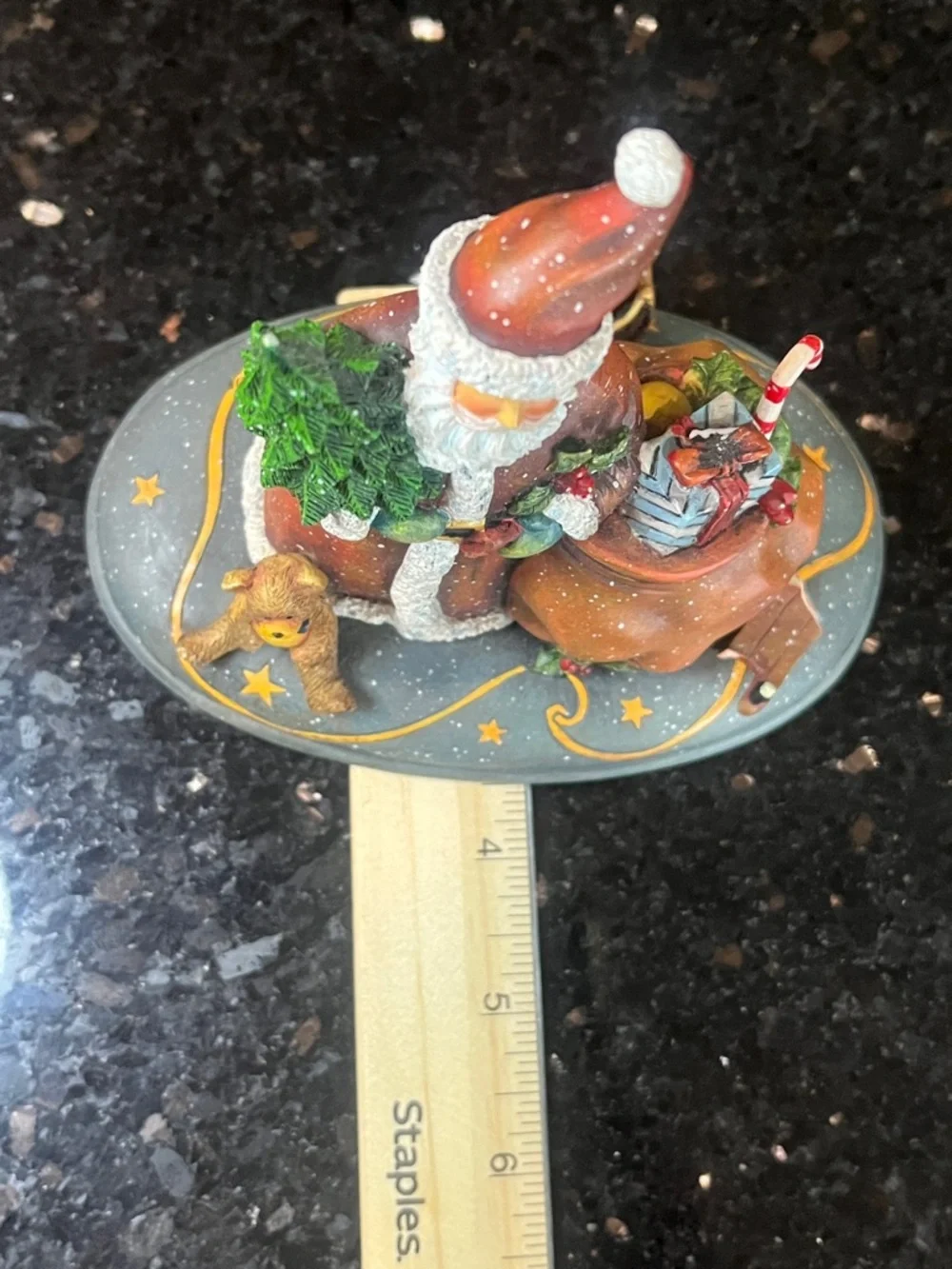 Susan Winget Santa’s Toypack V 2001 First Edition #16 Figurine Holiday Decor